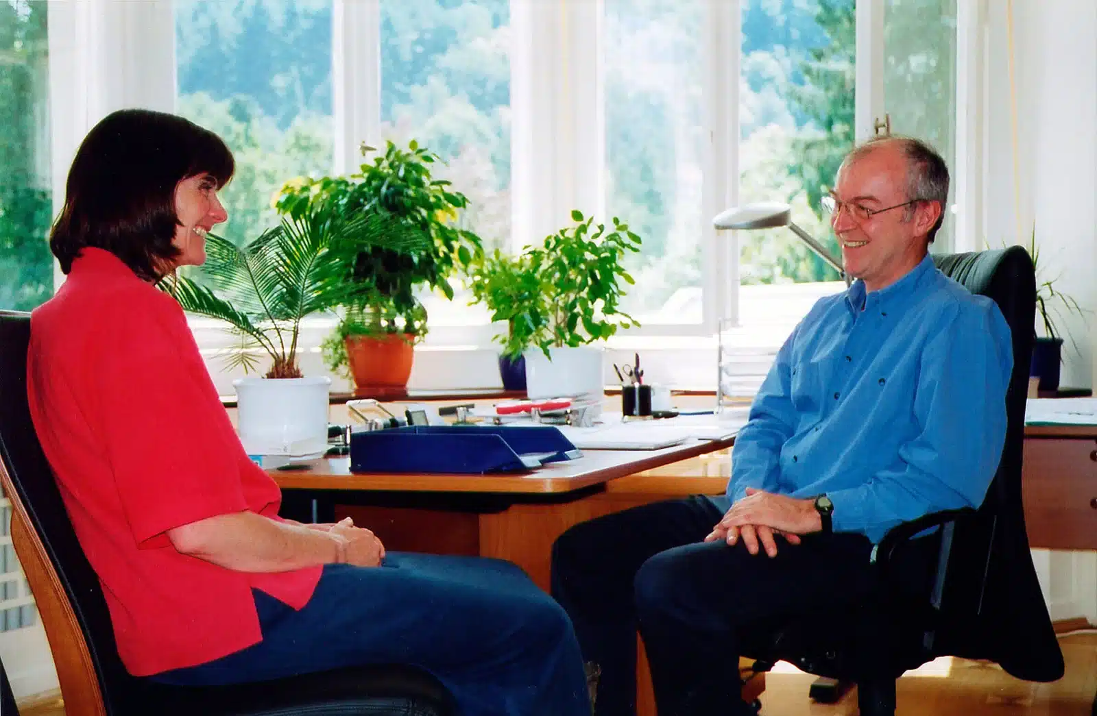 Einzelpsychotherapie in Baden-Baden – vertrauliches Gespräch zwischen Patient und Therapeut in der Klinik am Leisberg